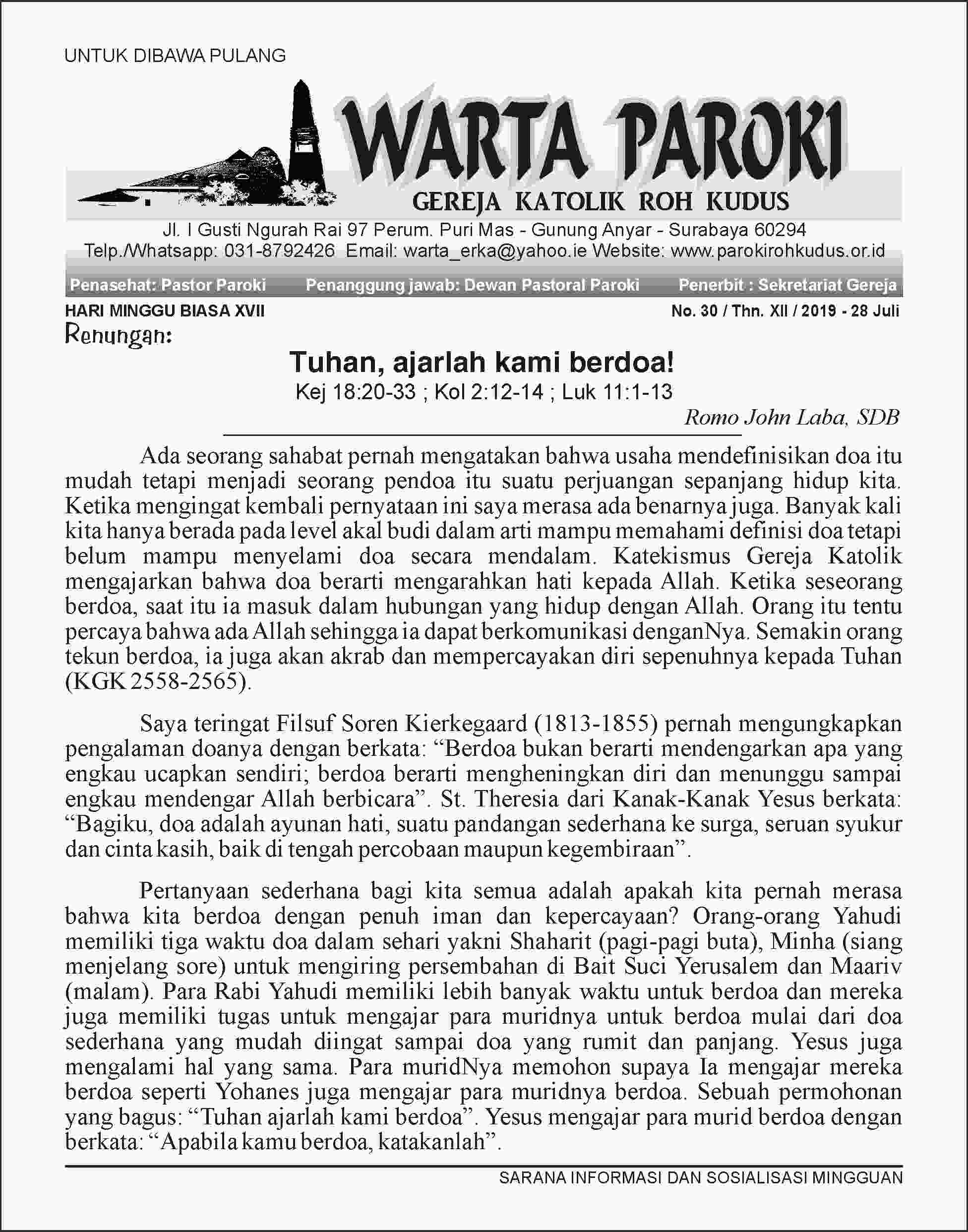 Paroki Roh Kudus